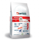 Ontario Adult Chicken - для взрослых кошек с Курицей